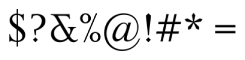 Priori Serif Regular Font OTHER CHARS