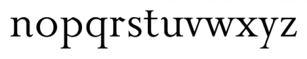 Priori Serif Regular Font LOWERCASE