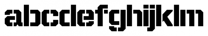 Project Fairfax Sans Font LOWERCASE
