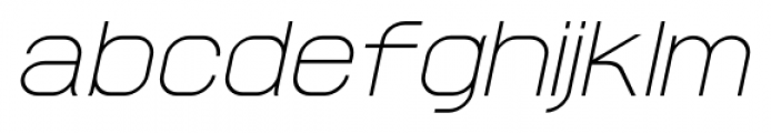 ProtoFet Light Italic Font LOWERCASE