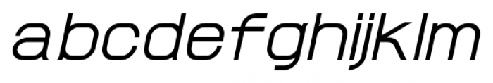ProtoFet Medium Italic Font LOWERCASE