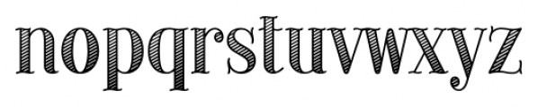 Provincial Shaded Font LOWERCASE