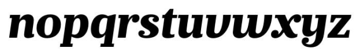 Prumo Banner Extra Bold Italic Font LOWERCASE