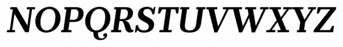 Prumo Banner Semi Bold Italic Font UPPERCASE