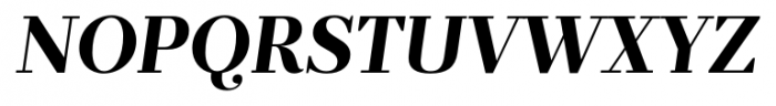 Prumo Deck Bold Italic Font UPPERCASE