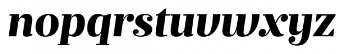 Prumo Deck Extra Bold Italic Font LOWERCASE