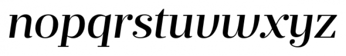 Prumo Deck Medium Italic Font LOWERCASE