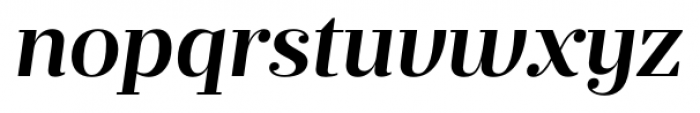 Prumo Deck Semi Bold Italic Font LOWERCASE