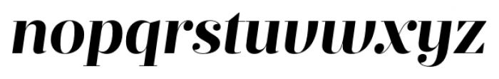 Prumo Display Bold Italic Font LOWERCASE