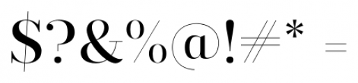 Prumo Display Medium Font OTHER CHARS