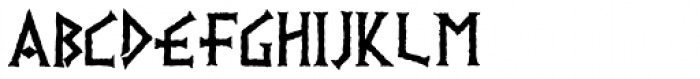 PR-Viking Font UPPERCASE