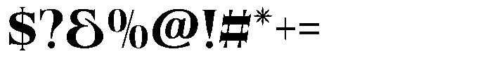 PRAK Moranela Font OTHER CHARS