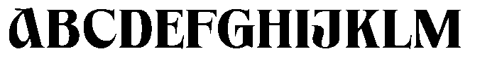 PRAK Moranela Font UPPERCASE