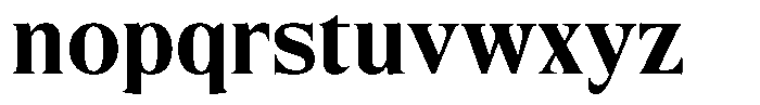 PRAK Moranela Font LOWERCASE