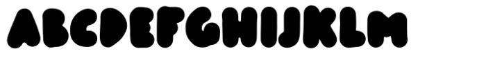 Prabowow Font UPPERCASE