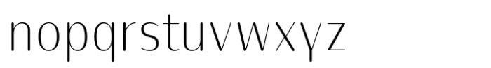 Prachak Extra Light Font LOWERCASE