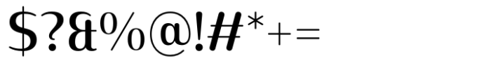 Prachak Medium Font OTHER CHARS