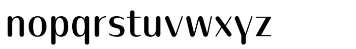 Prachak Medium Font LOWERCASE