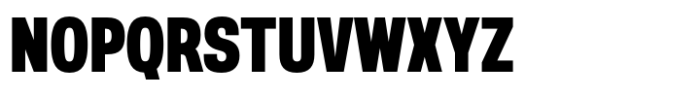 Prachason Neue Condensed Black Font UPPERCASE