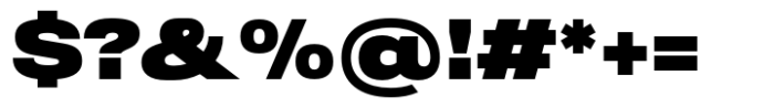 Prachason Neue Expanded Black Font OTHER CHARS