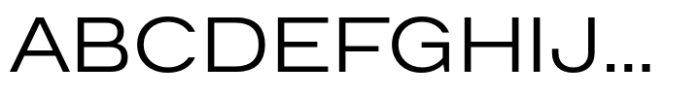 Prachason Neue Expanded Light Font UPPERCASE