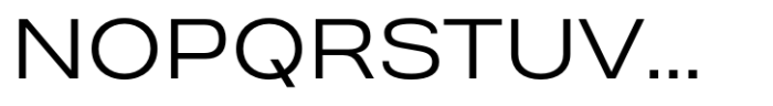 Prachason Neue Expanded Light Font UPPERCASE