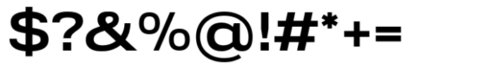 Prachason Neue Expanded Medium Font OTHER CHARS