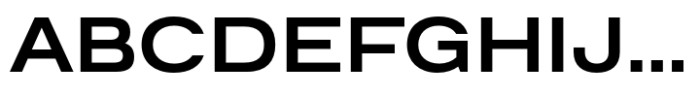 Prachason Neue Expanded Medium Font UPPERCASE