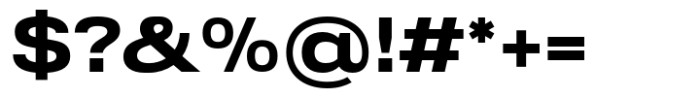 Prachason Neue Expanded Semi Bold Font OTHER CHARS