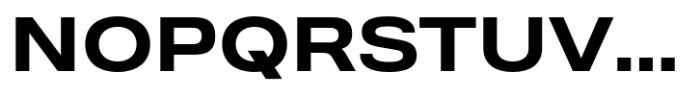 Prachason Neue Expanded Semi Bold Font UPPERCASE