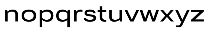 Prachason Neue Expanded Font LOWERCASE