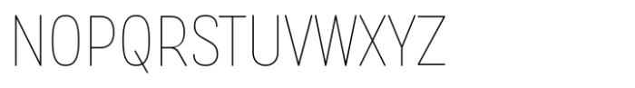 Prachason Neue Mon Condensed Thin Font UPPERCASE