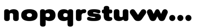 Prachason Neue Mon Expanded Black Font LOWERCASE