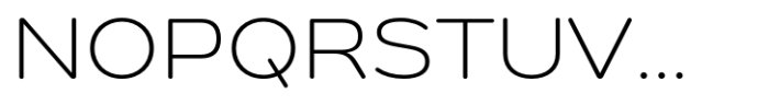 Prachason Neue Mon Expanded Extra Light Font UPPERCASE