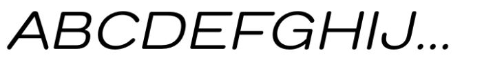Prachason Neue Mon Expanded Light Italic Font UPPERCASE