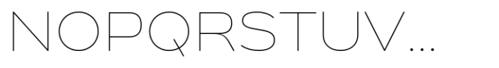 Prachason Neue Mon Expanded Thin Font UPPERCASE