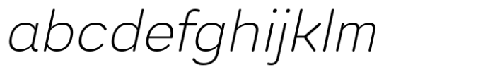 Prachason Neue Mon Semi Expanded Extra Light Italic FONT