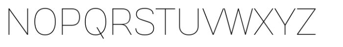 Prachason Neue Thin Font UPPERCASE