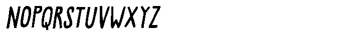 Practical Vein Italic Font UPPERCASE