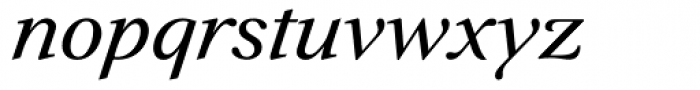 Prado BQ Italic Font LOWERCASE
