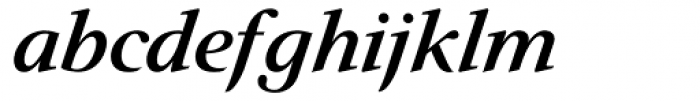Prado BQ Medium Italic Font LOWERCASE