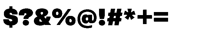 Pragmatica Next Black Font OTHER CHARS