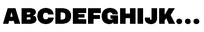Pragmatica Next Black Font UPPERCASE