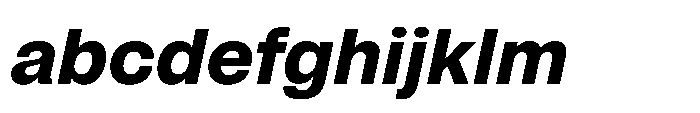 Pragmatica Next Bold Slanted FONT