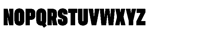 Pragmatica Next Compressed Black Font UPPERCASE