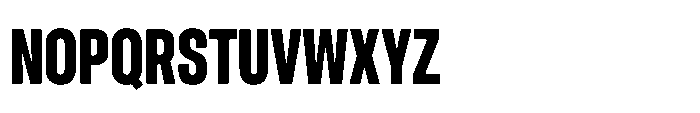 Pragmatica Next Compressed Bold Font UPPERCASE