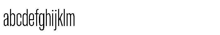 Pragmatica Next Compressed Extralight FONT