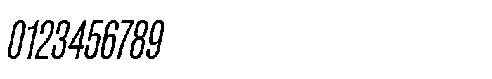 Pragmatica Next Compressed Light Slanted Font OTHER CHARS