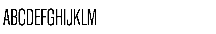 Pragmatica Next Compressed Light Font UPPERCASE
