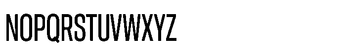Pragmatica Next Compressed Regular Font UPPERCASE